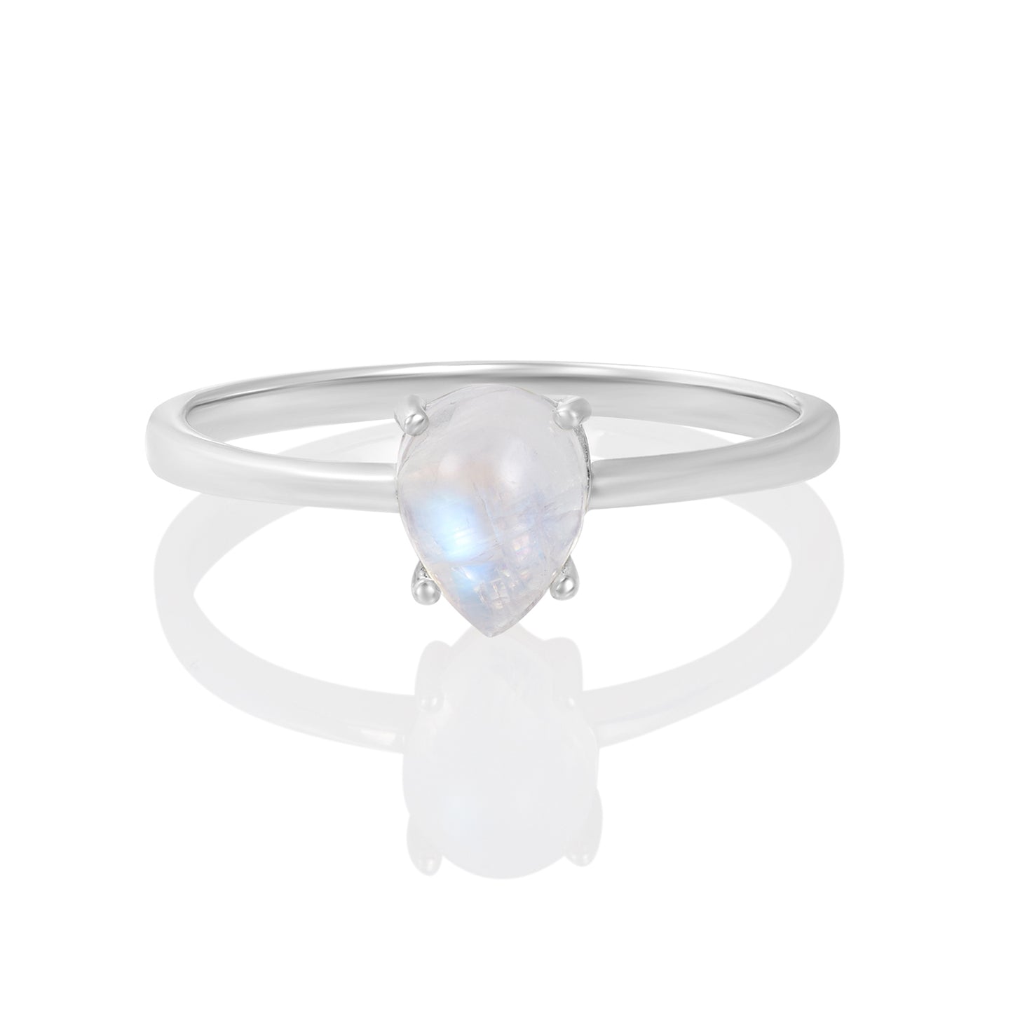 Sterling Silver Ring Moonstone IGR-2518 Size 10