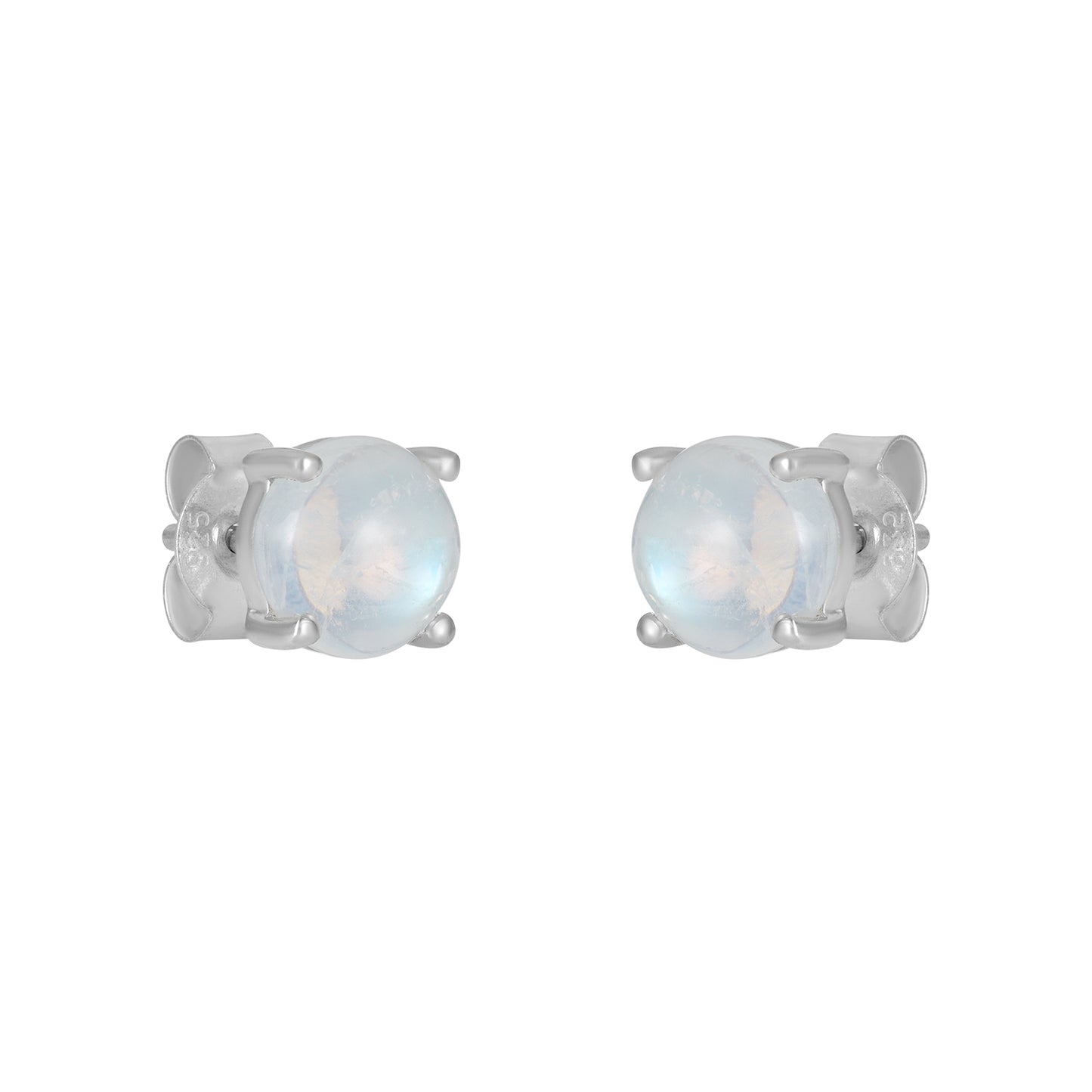 Sterling Silver Earrings Moonstone IGE-1178