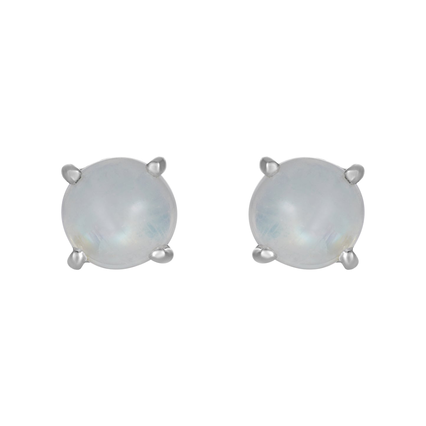 Sterling Silver Earrings Moonstone (3pr card) IGE-699