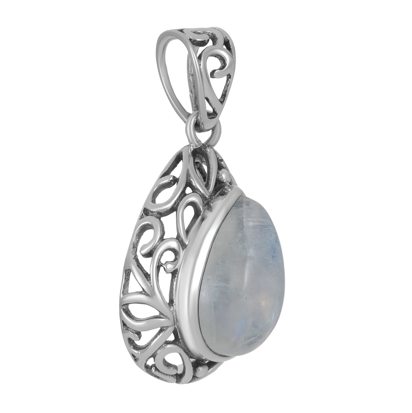 Sterling Silver Pendant Moonstone IGP-49