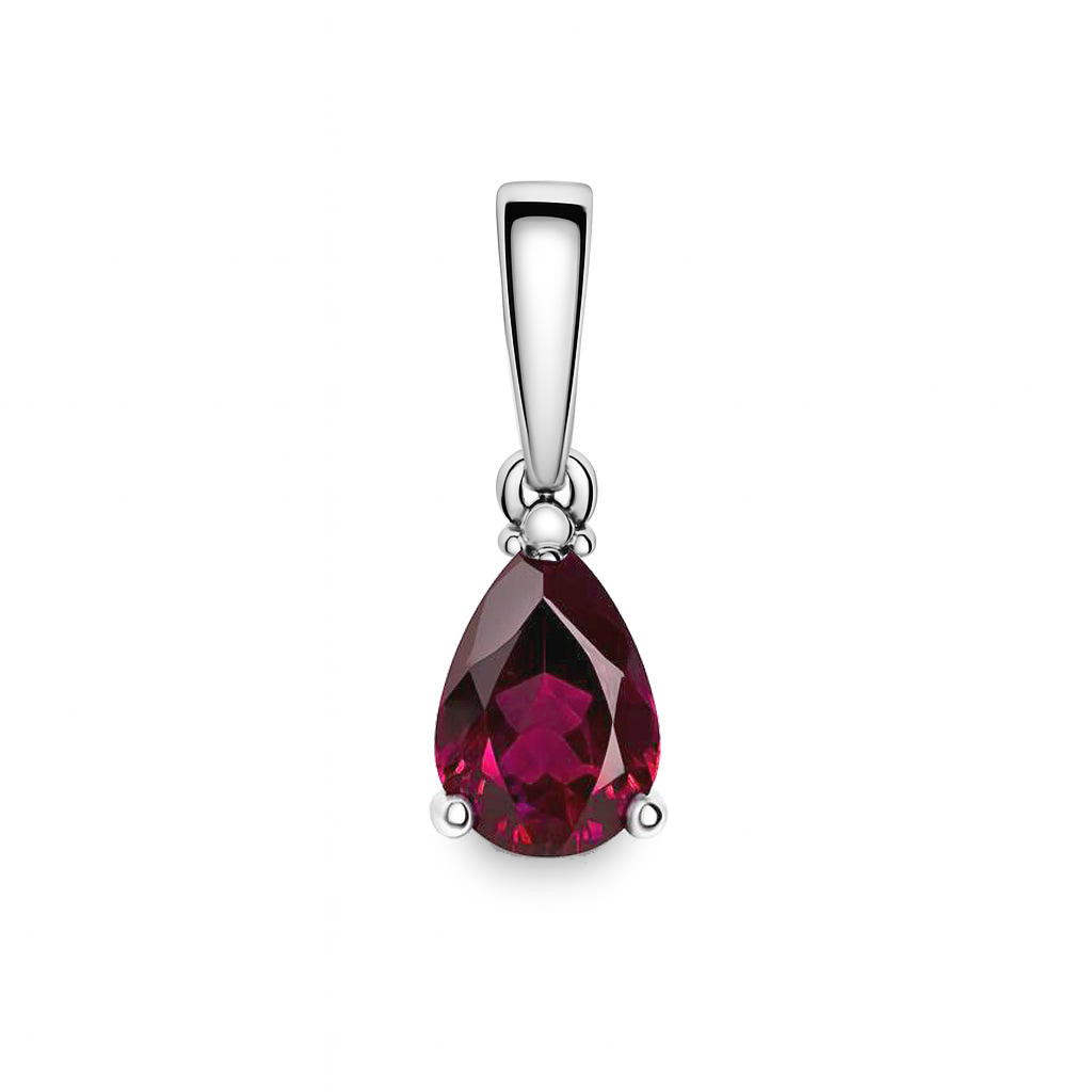 Sterling Silver Pendant Tourmaline IGP-703