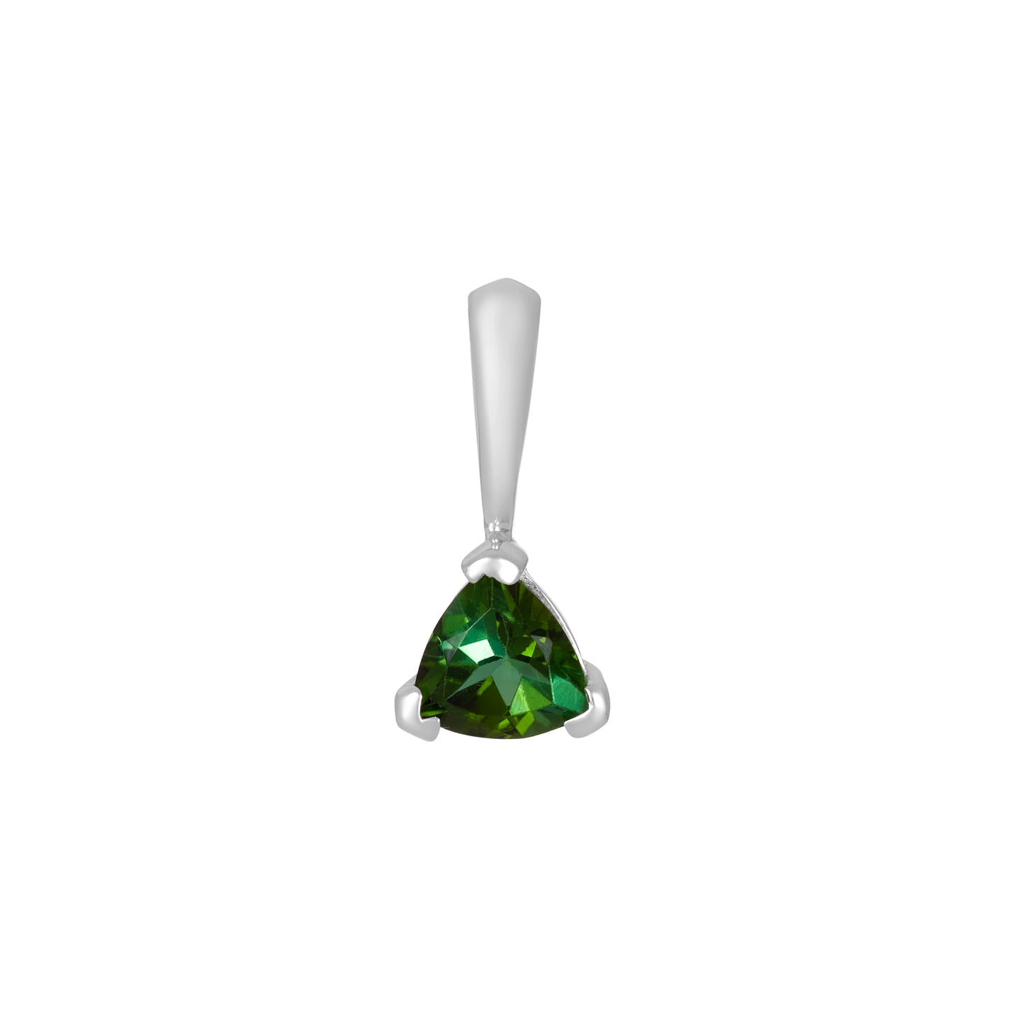 Sterling Silver Pendant Tourmaline IGP-678