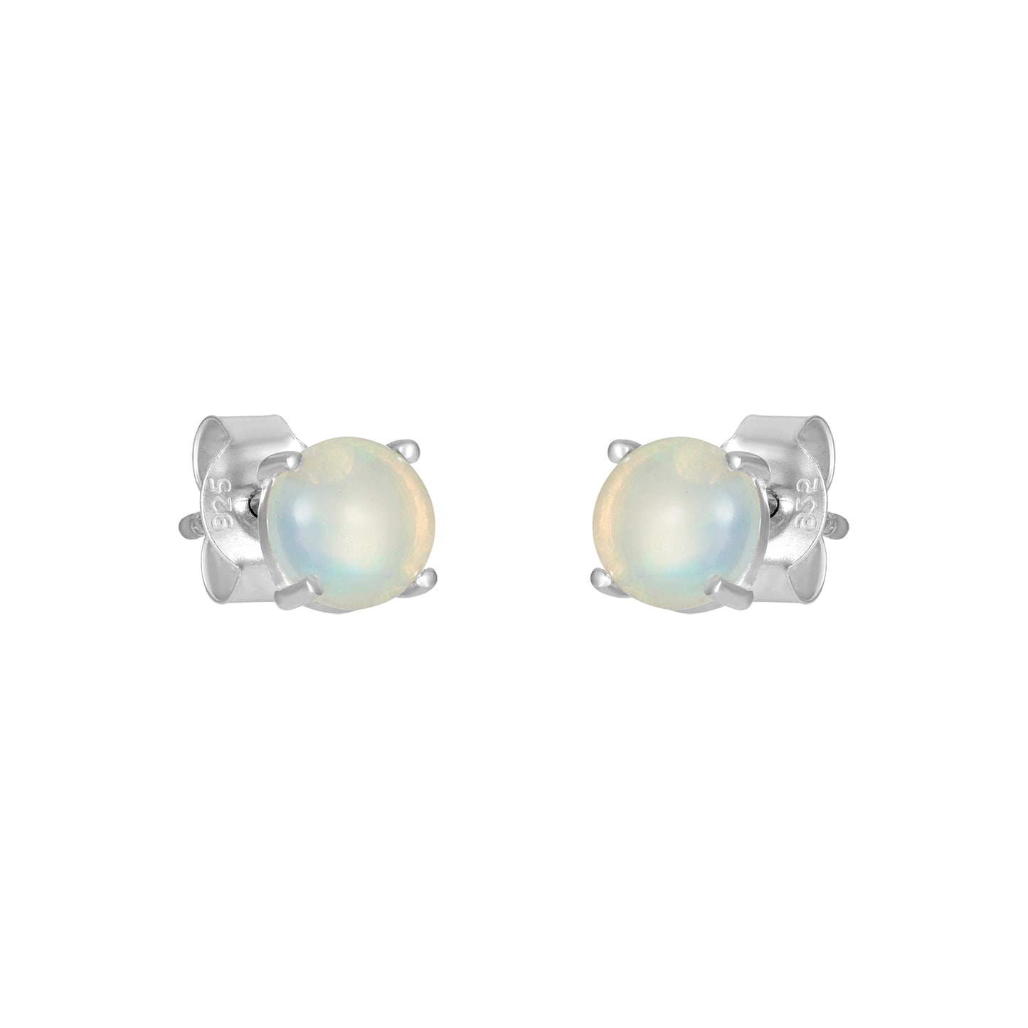 Sterling Silver Earrings Opal IGE-700