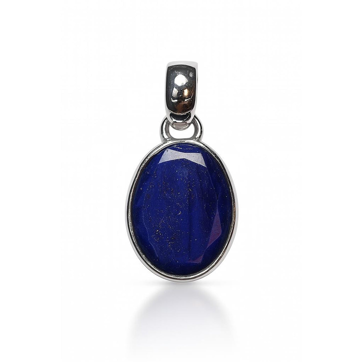 Sterling Silver Pendant Lapis