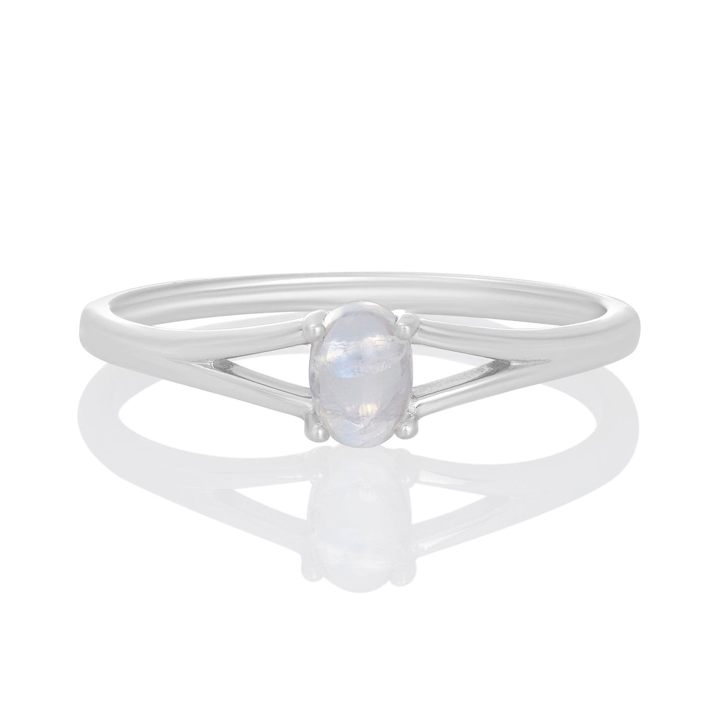 Sterling Silver Ring Moonstone IGR-2555 Size 6
