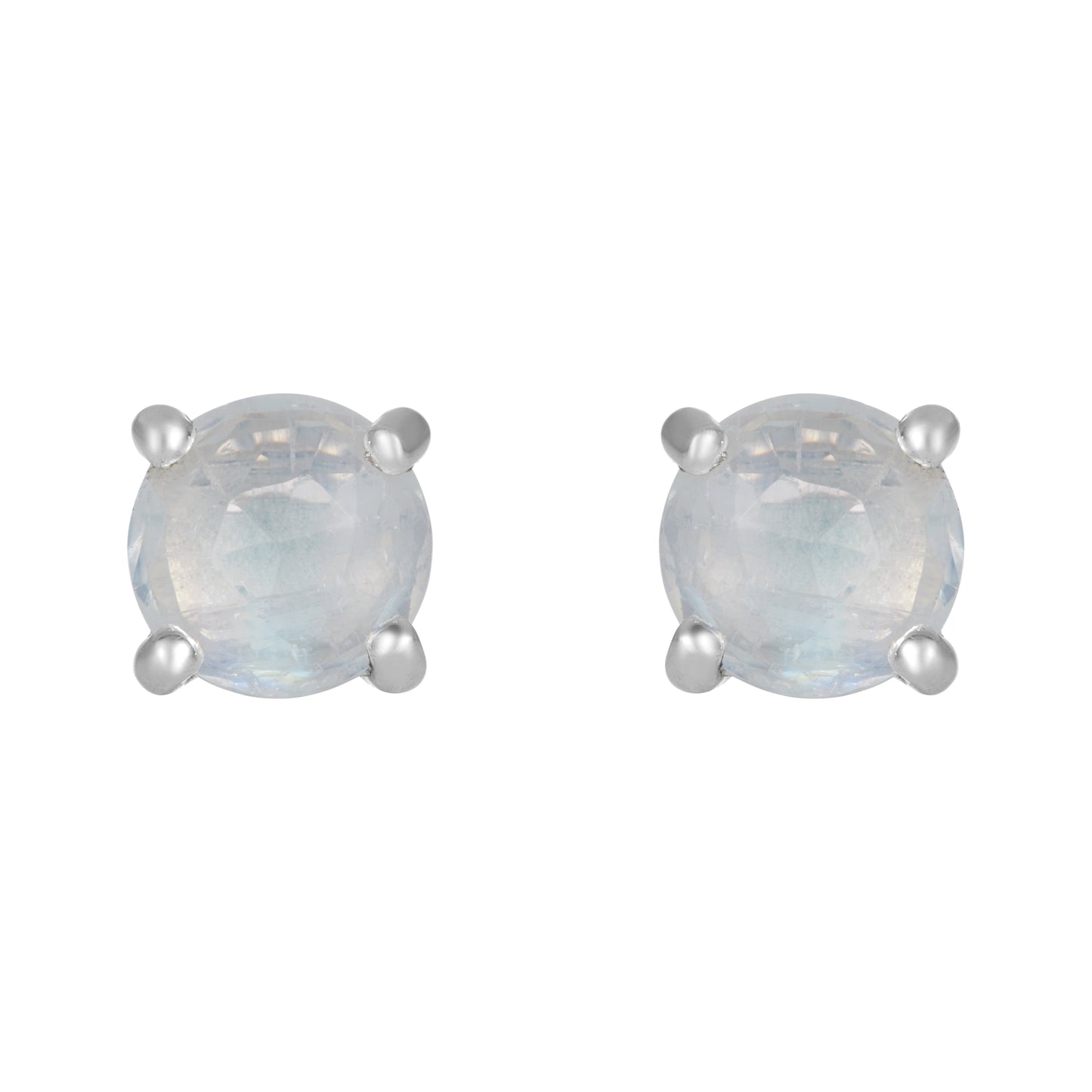 Sterling Silver Earrings Moonstone IGE-1170