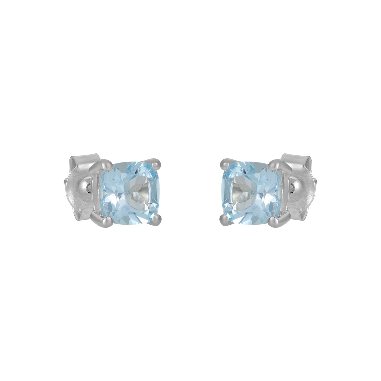Ige-1195 Ige-1195 S.S. Earring Blue Topaz Jewelry CODE-50