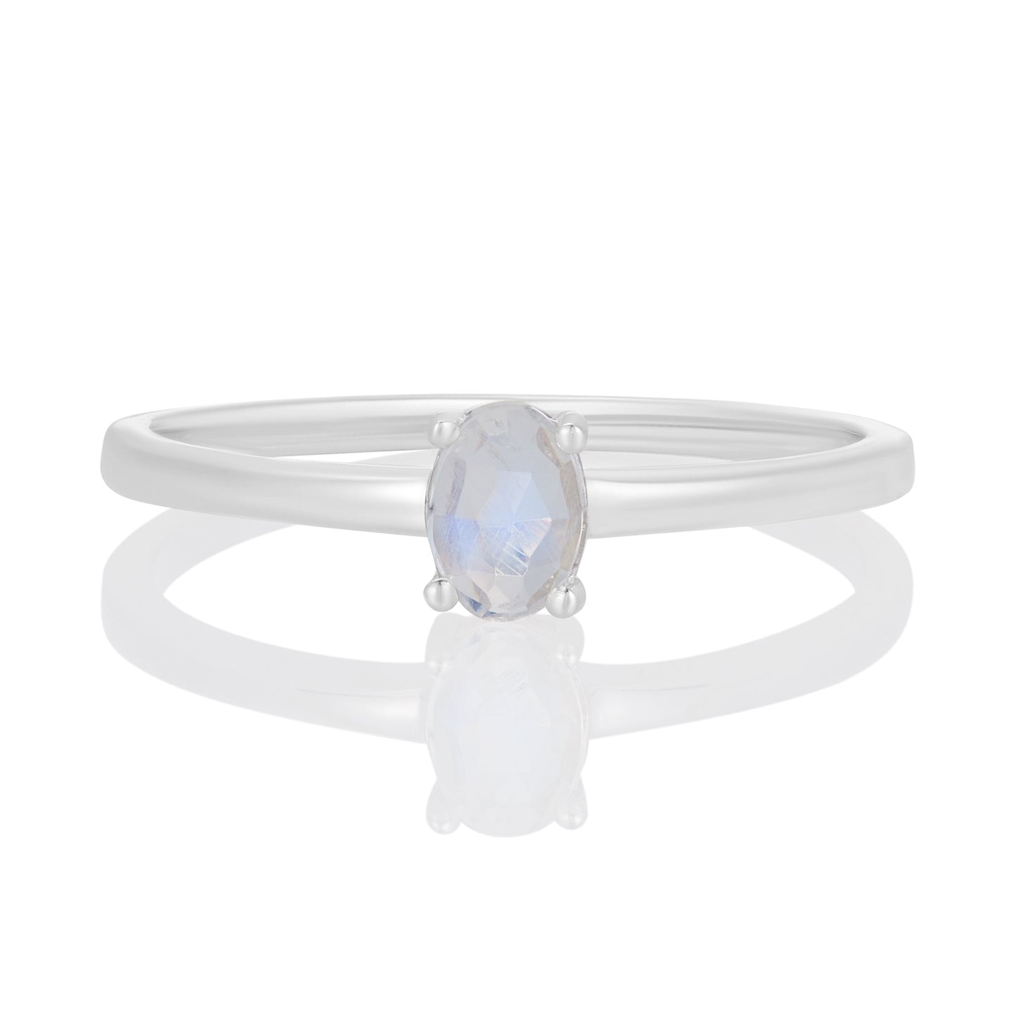 Sterling Silver Ring Moonstone IGR-2499 Size 7