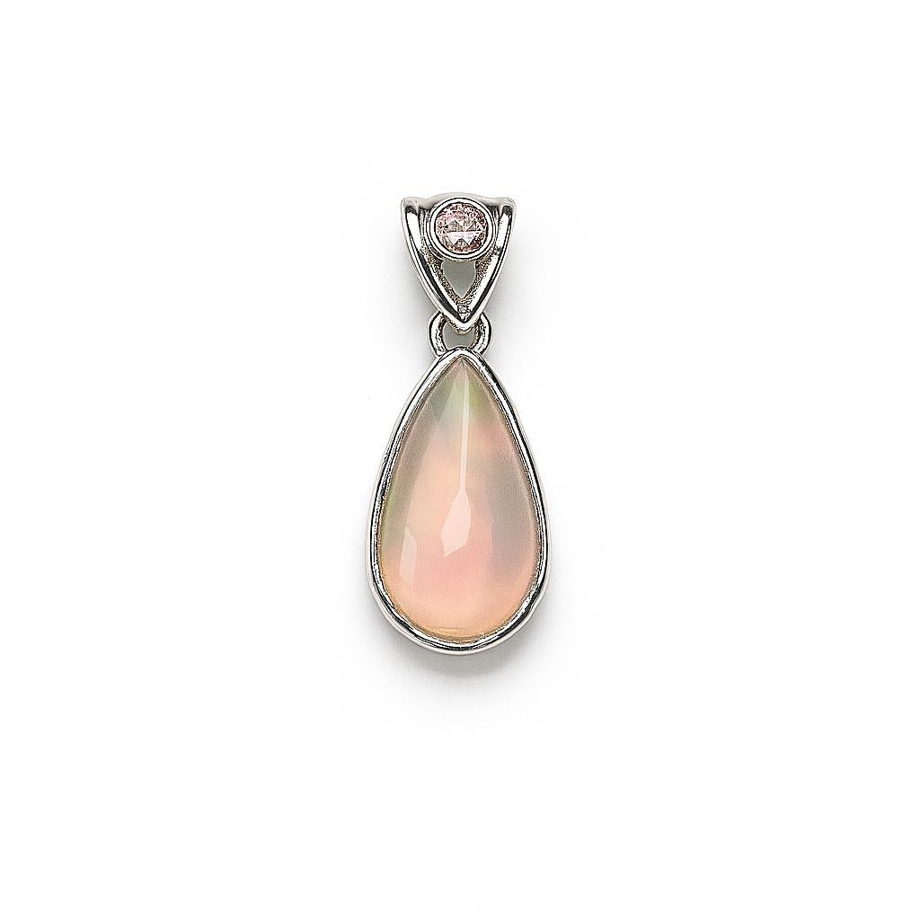 Sterling Silver Pendant Opal