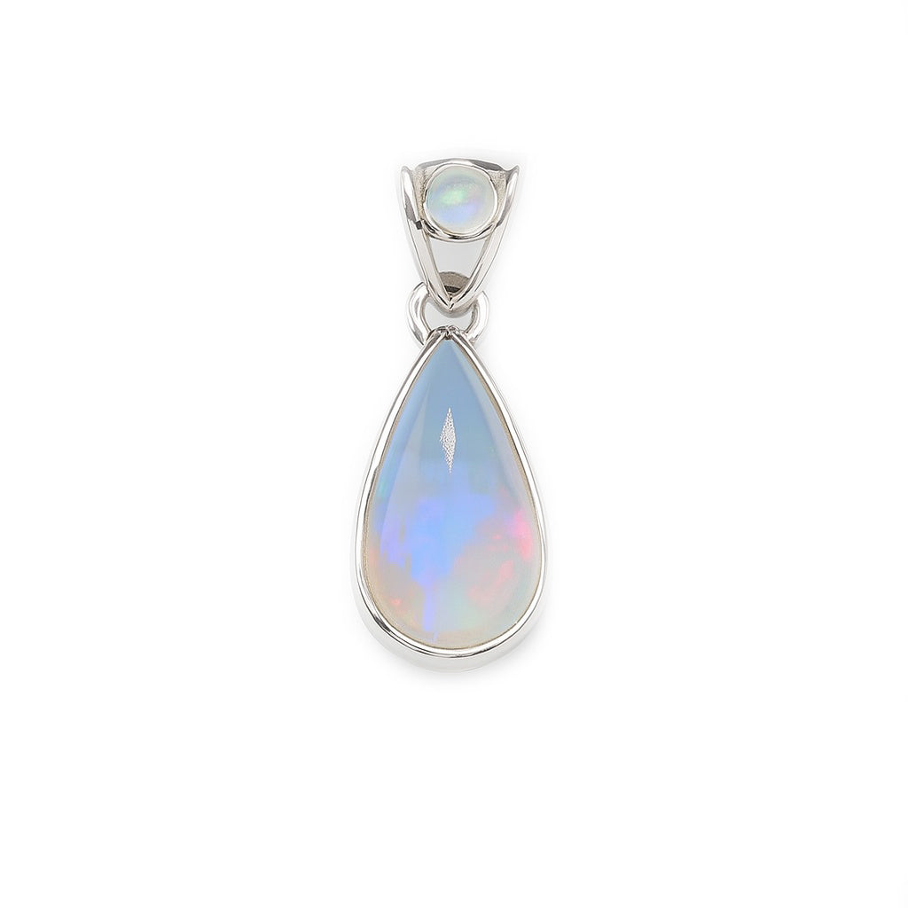 Sterling Silver Pendant Opal