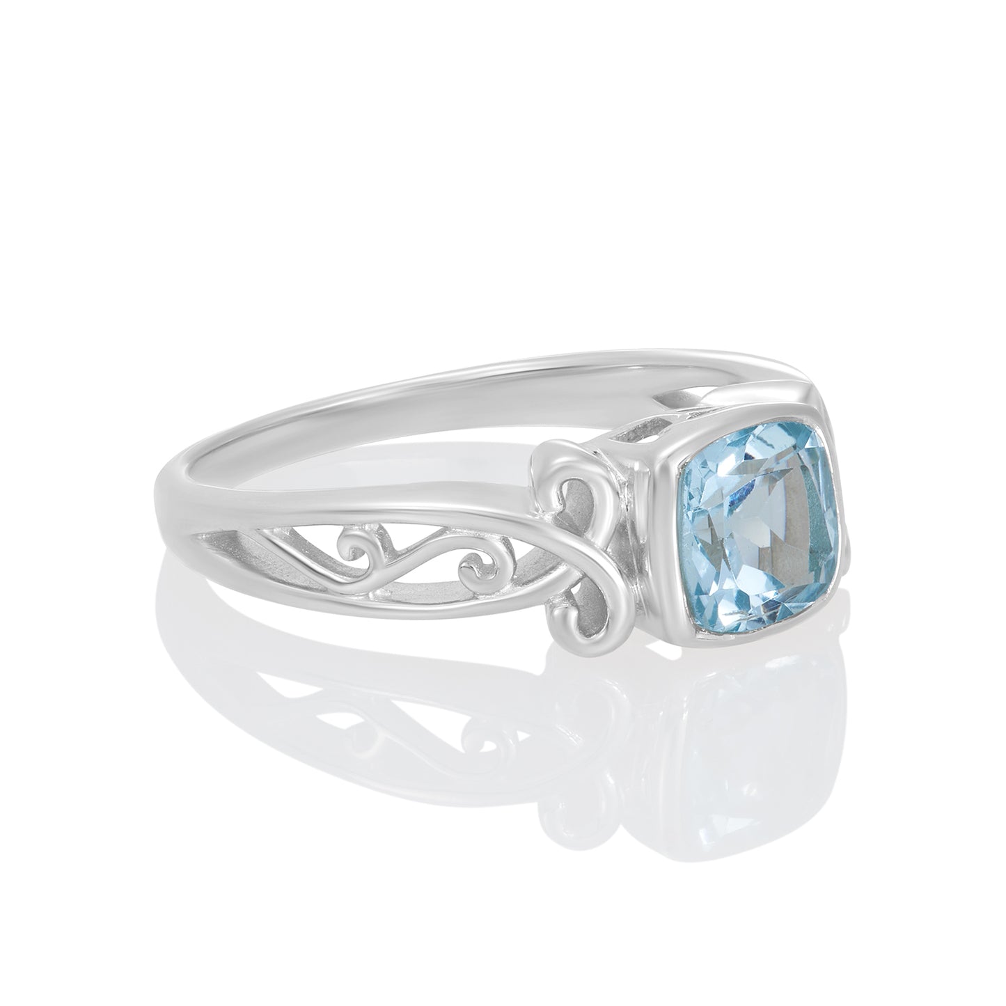 Igr-2840 Blue Topaz Ring CODE-65