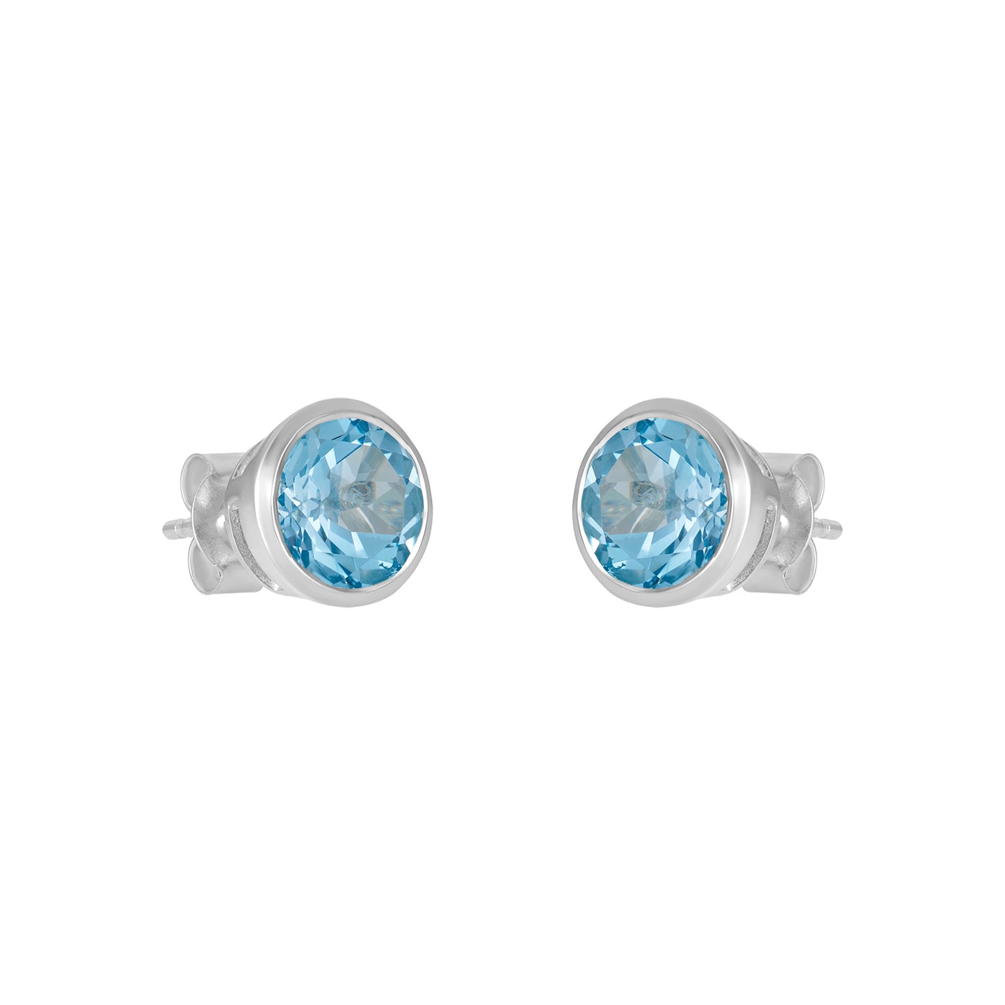 Ige-1243 Blue Topaz Earring CODE-75