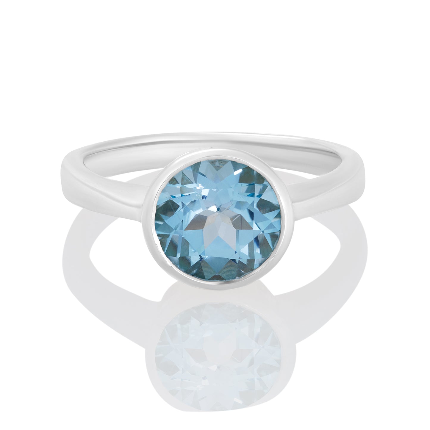 Igr-2756 Blue Topaz Ring CODE-65