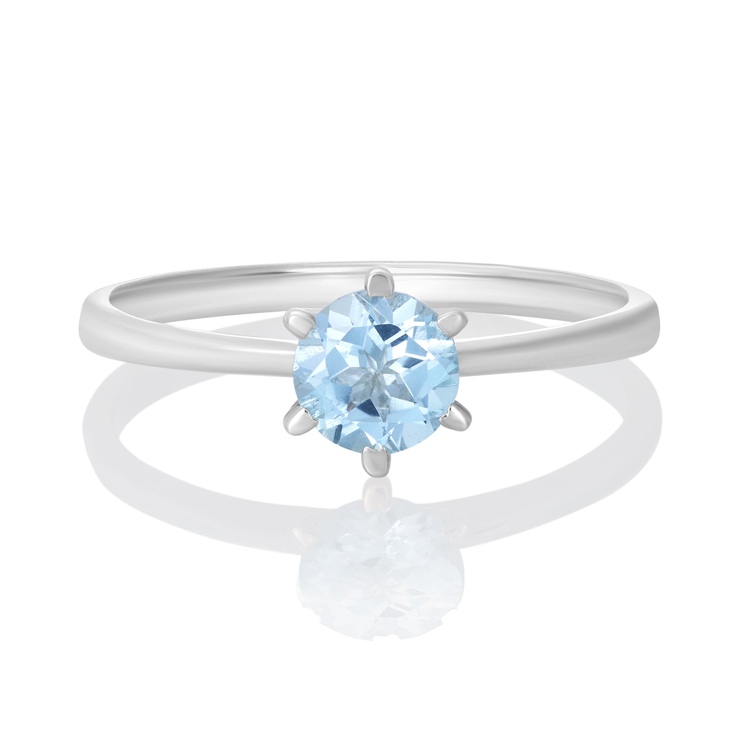 Igr-2463 Blue Topaz Ring CODE-45