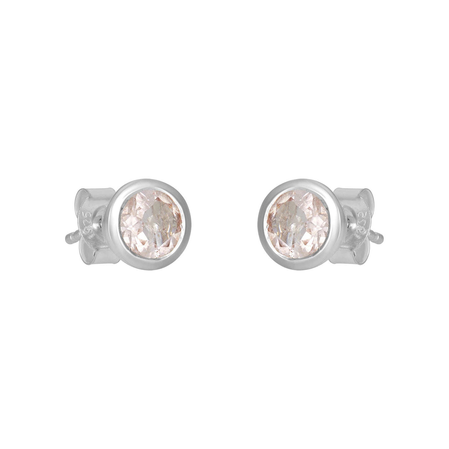 Ige-1254 Morganite Earring CODE-115