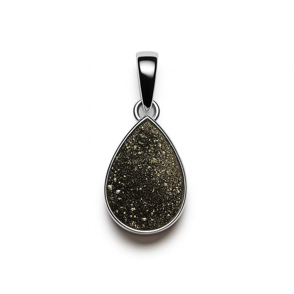 Spectropyrite Druzy Pendants CODE-105