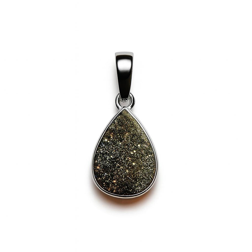 Spectropyrite Druzy Pendants CODE-115