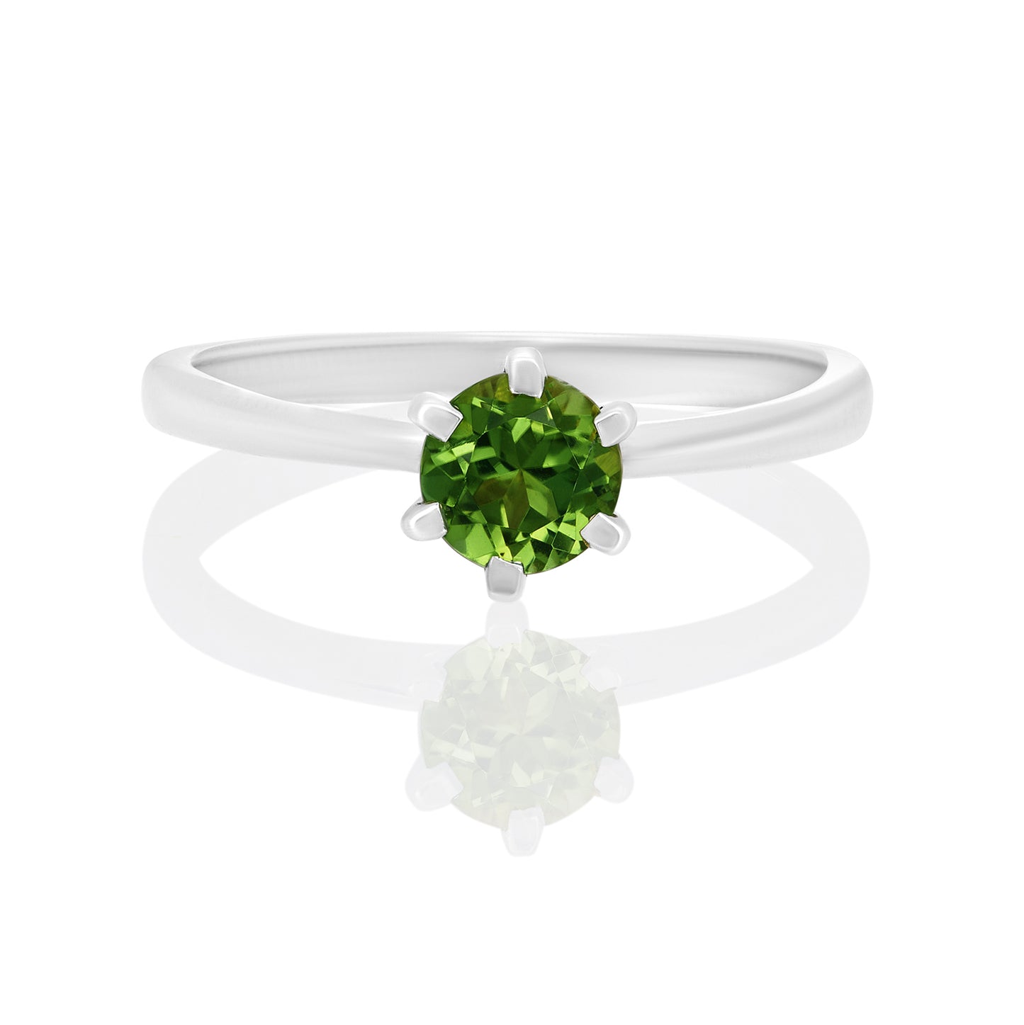 Sterling Silver Ring Chrome Diopside IGR-2465 Size 5