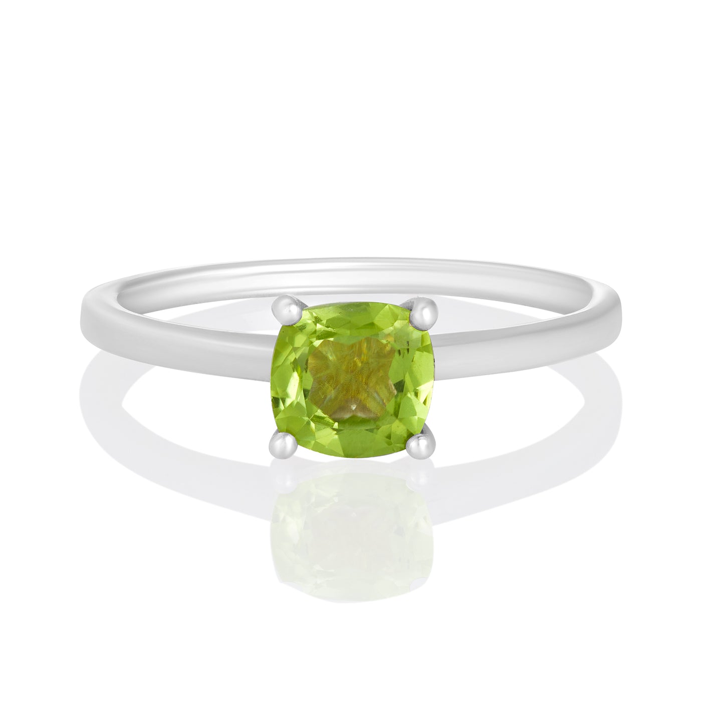 Sterling Silver Ring Peridot IGR-2734 Size 6