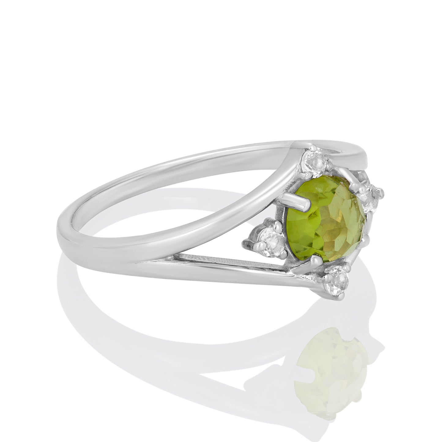 Sterling Silver Ring Peridot IGR-2291 Size 8
