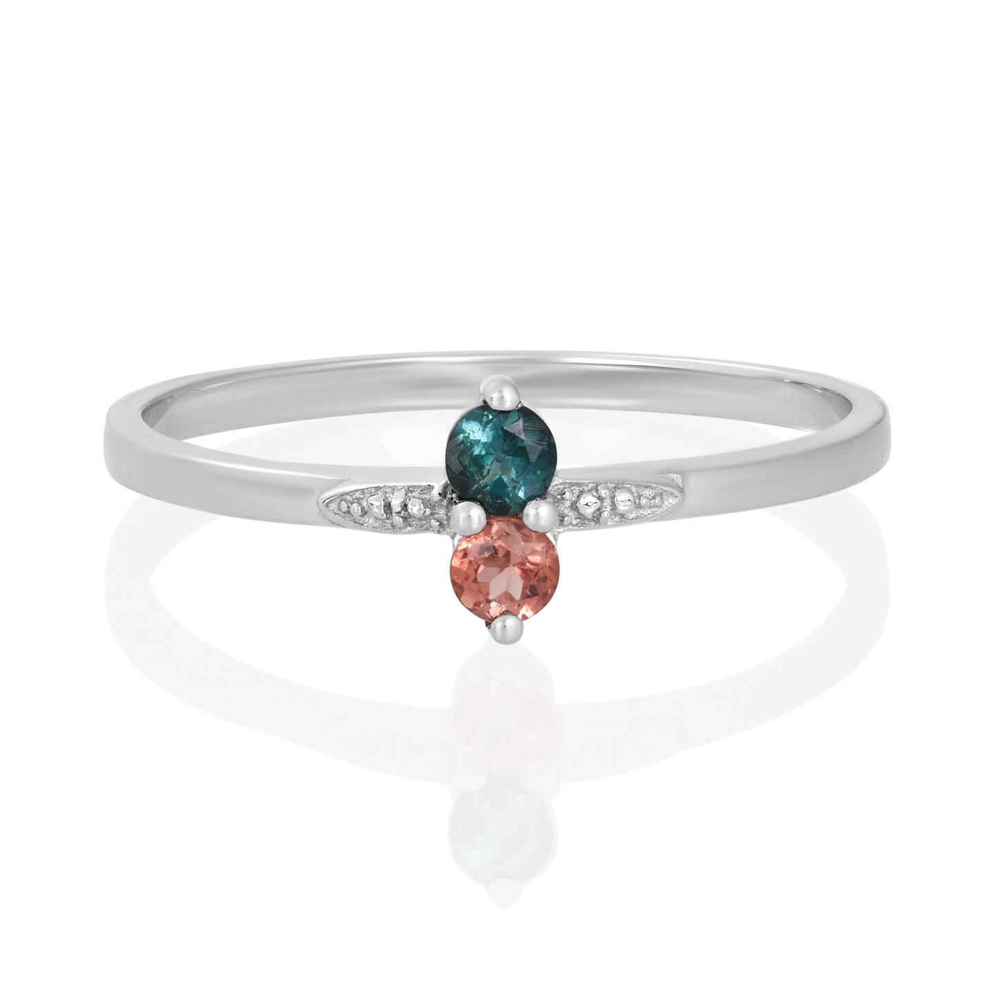 Sterling Silver Ring Tourmaline IGR-017 Size 10