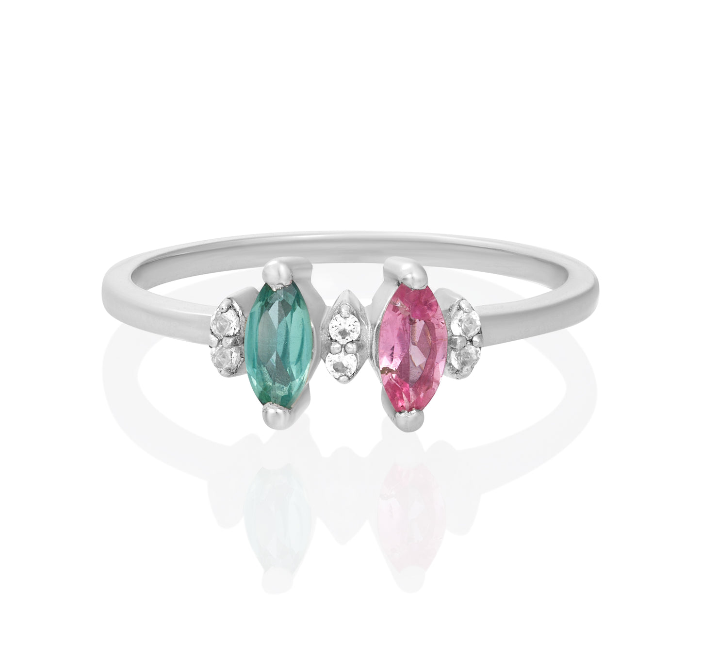 Sterling Silver Ring Tourmaline IGR-418 Size 5