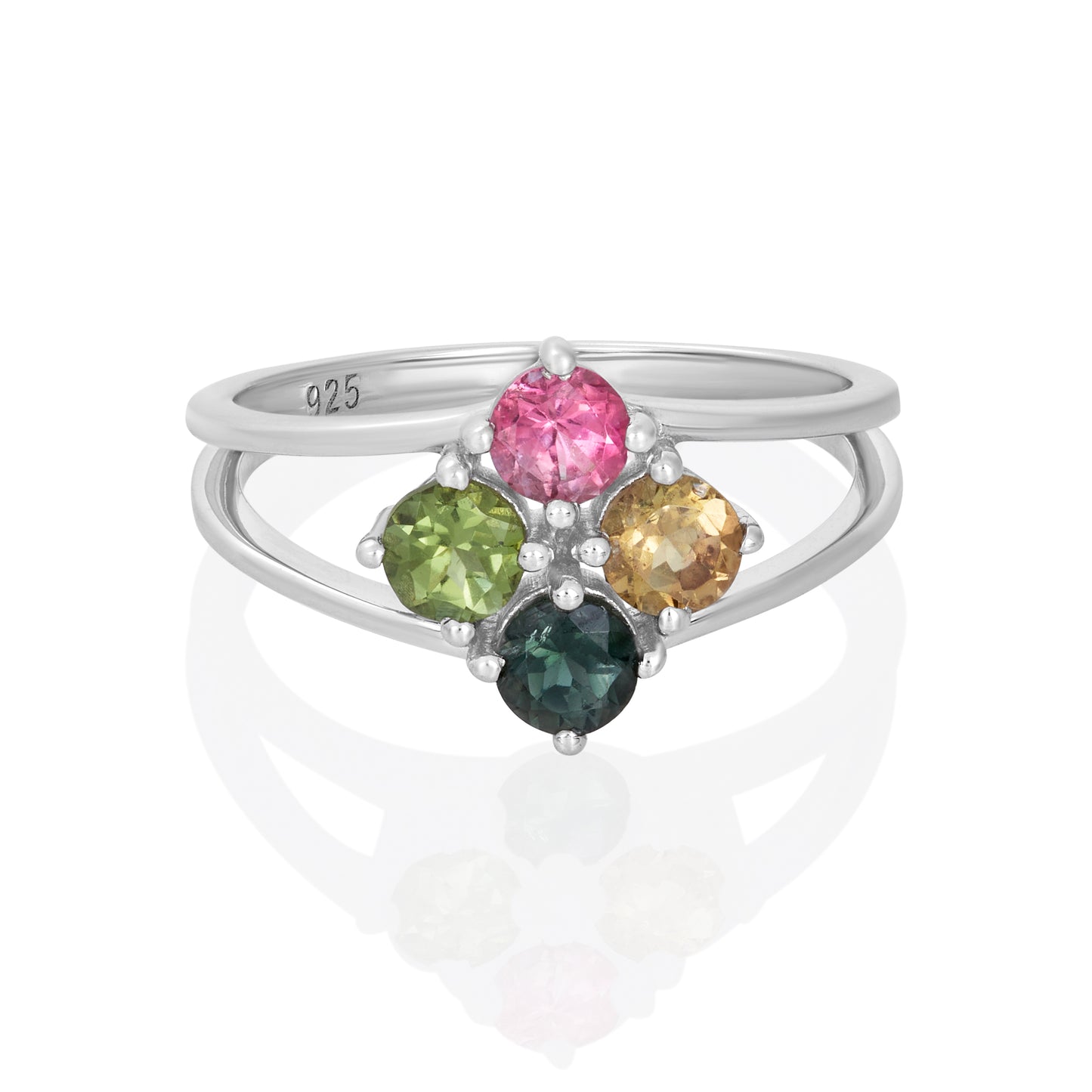 Sterling Silver Ring Tourmaline IGR-428 Size 6