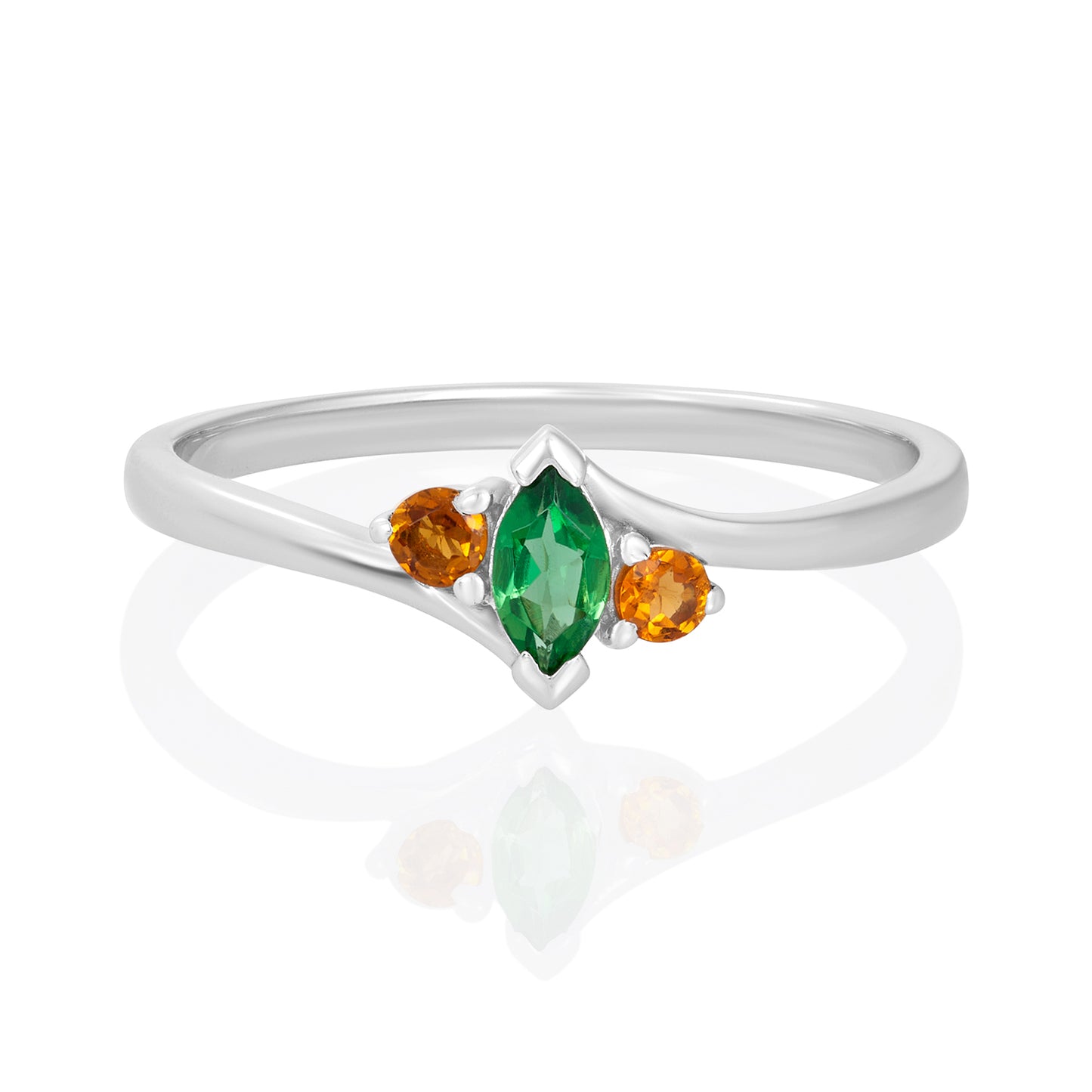 Sterling Silver Ring Tourmaline IGR-2681 Size 7