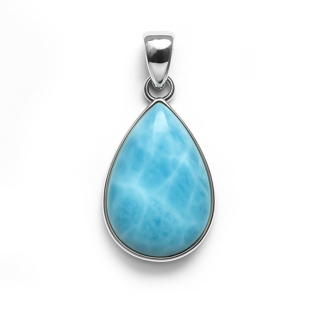Pendant S.S. Pendant Larimar Jewelry CODE-195