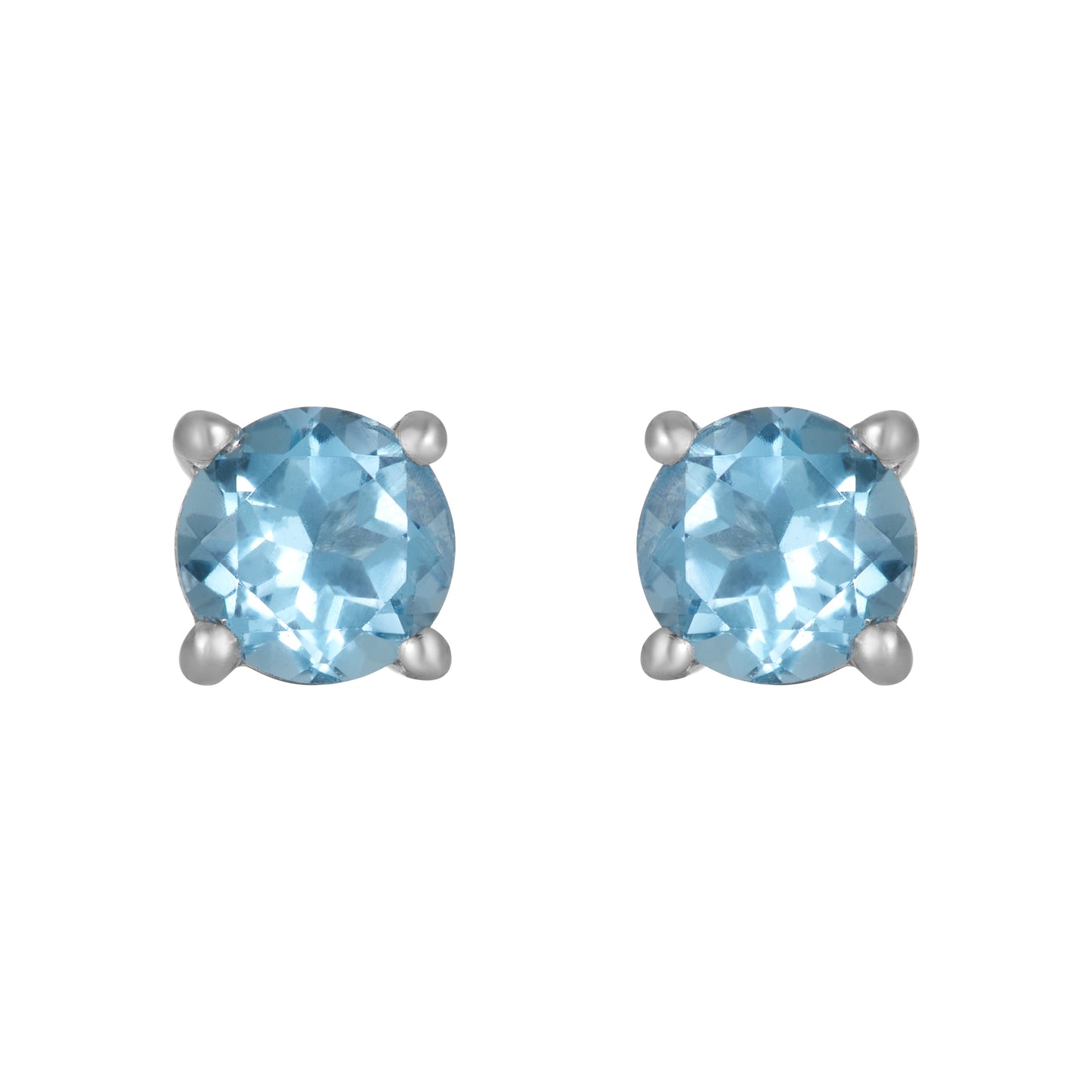 Ige-1170 Ige-1170 S.S. Earring Blue Topaz Jewelry CODE-130