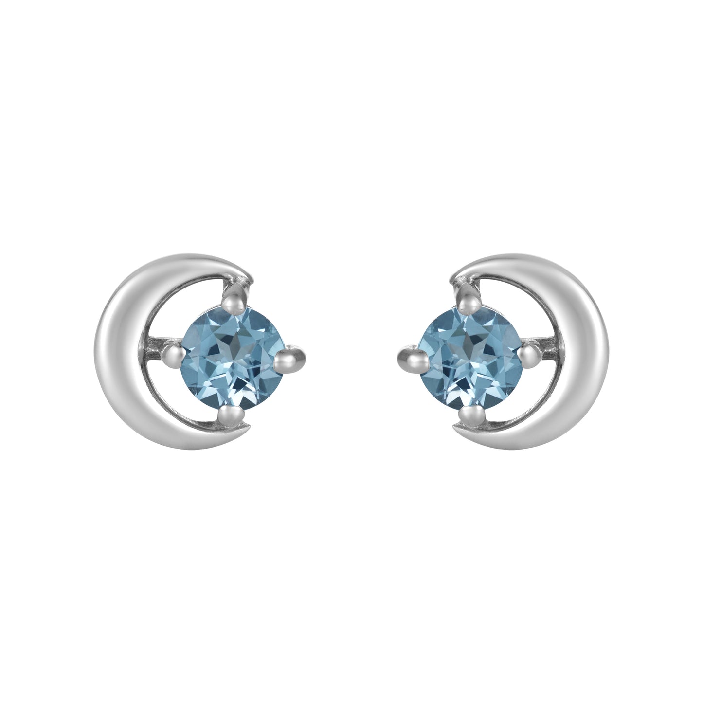 Ige-909 Ige-909 S.S. Earring Blue Topaz Jewelry CODE-150