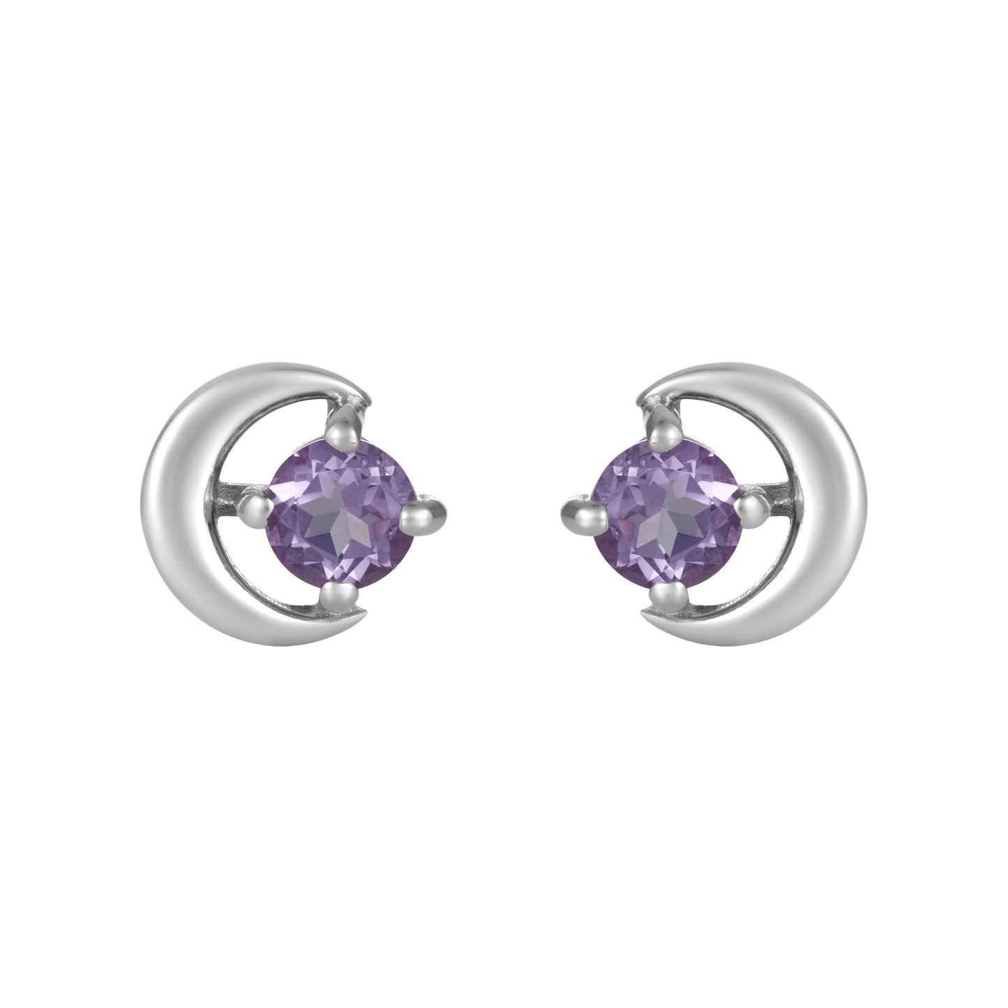 Ige-909 Ige-909 S.S. Earring Amethyst Jewelry CODE-150
