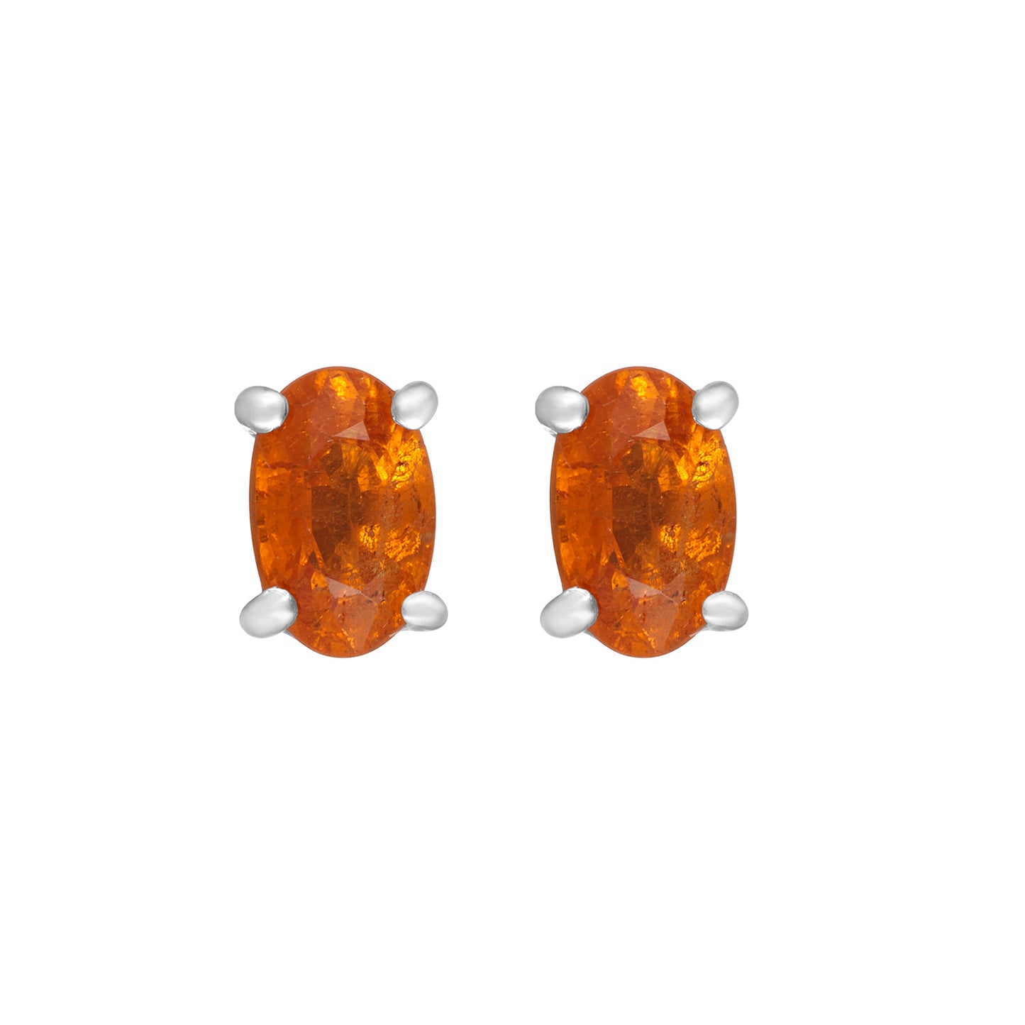 Ige-1324 Ige-1324 S.S. Earring Orange Kyanite Jewelry CODE-155