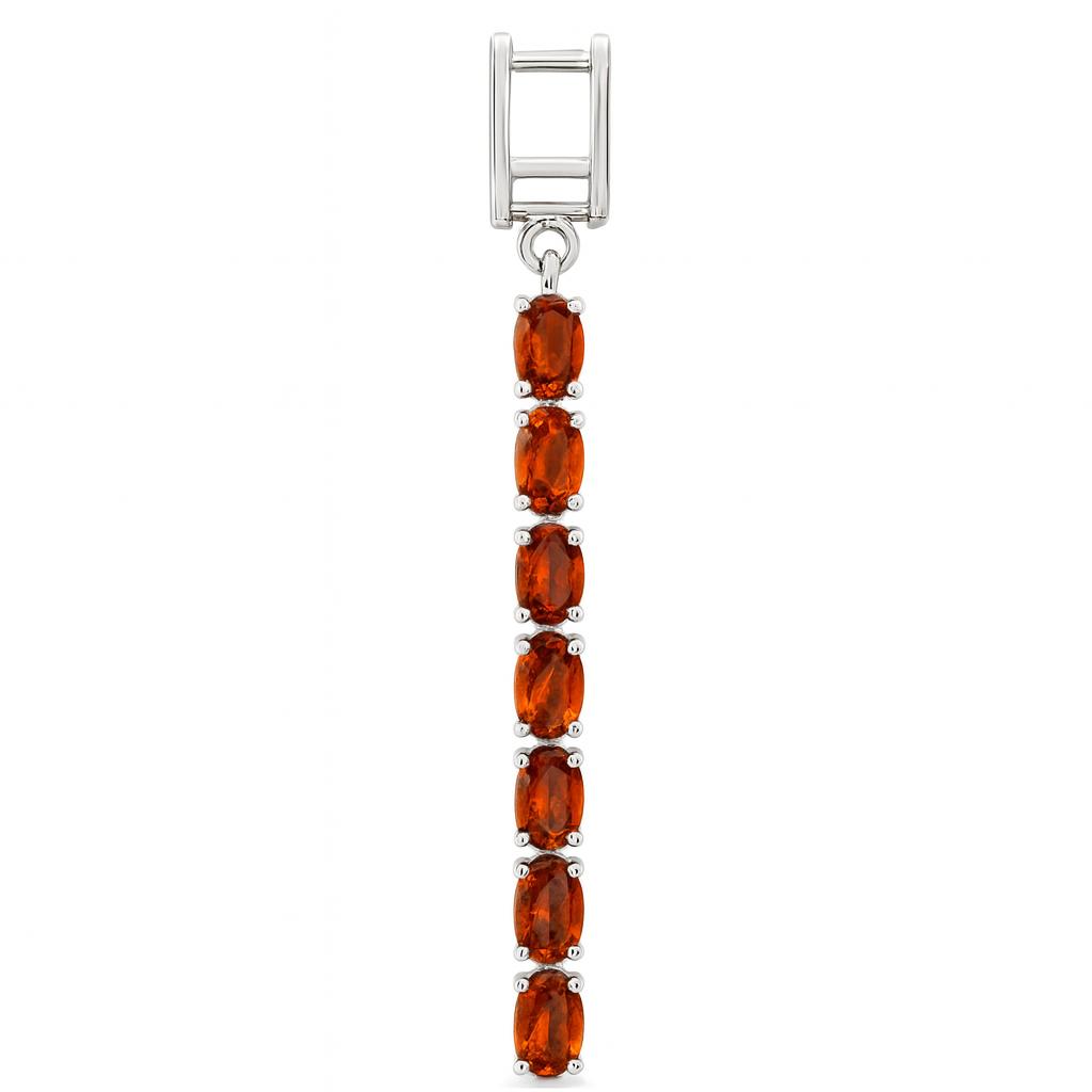 Igb-111 Igb-111 S.S. Bracelet Orange Kyanite Jewelry CODE-445
