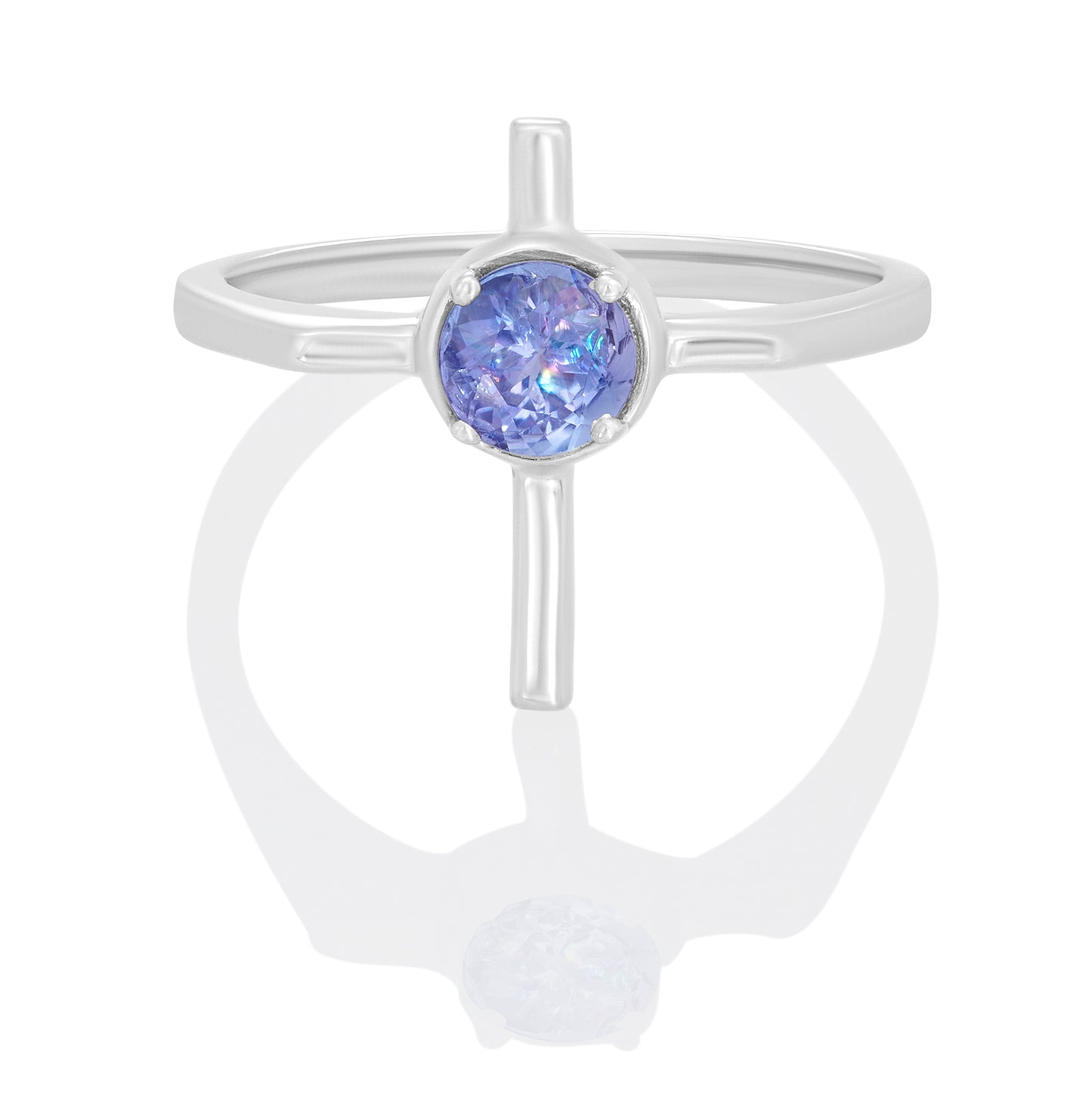 Sterling Silver Ring Tanzanite IGR-2143