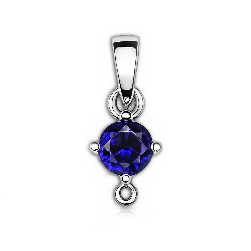 Sterling Silver Pendant Tanzanite IGP-399