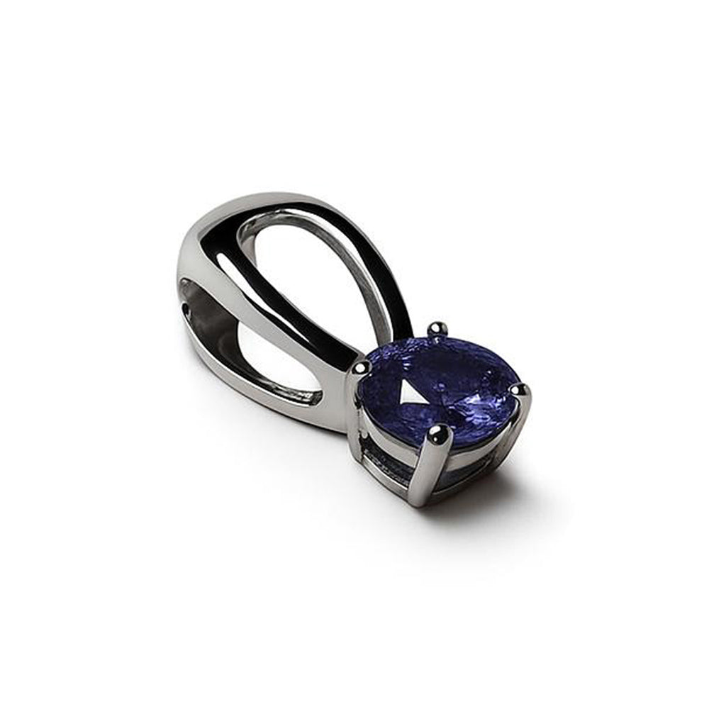 Sterling Silver Pendant Tanzanite IGP-222