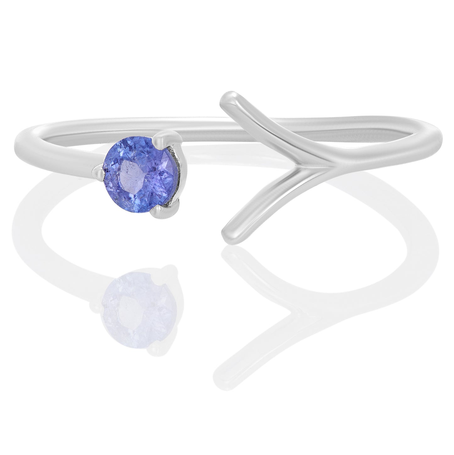 Sterling Silver Ring Tanzanite IGR-1720