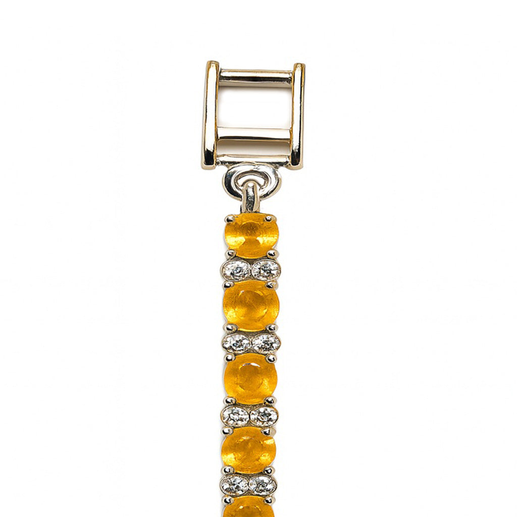 Sterling Silver Bracelet Spessartine IGB-111