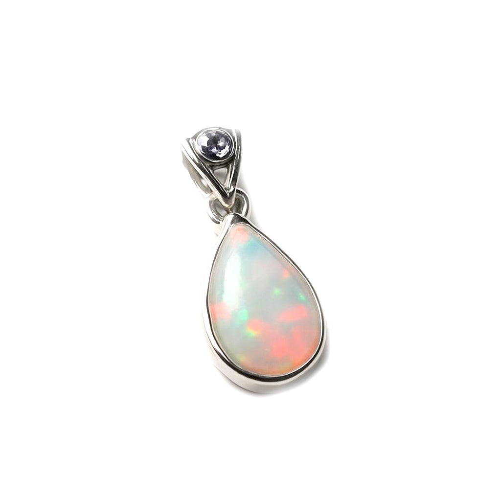 Sterling Silver Pendant Opal