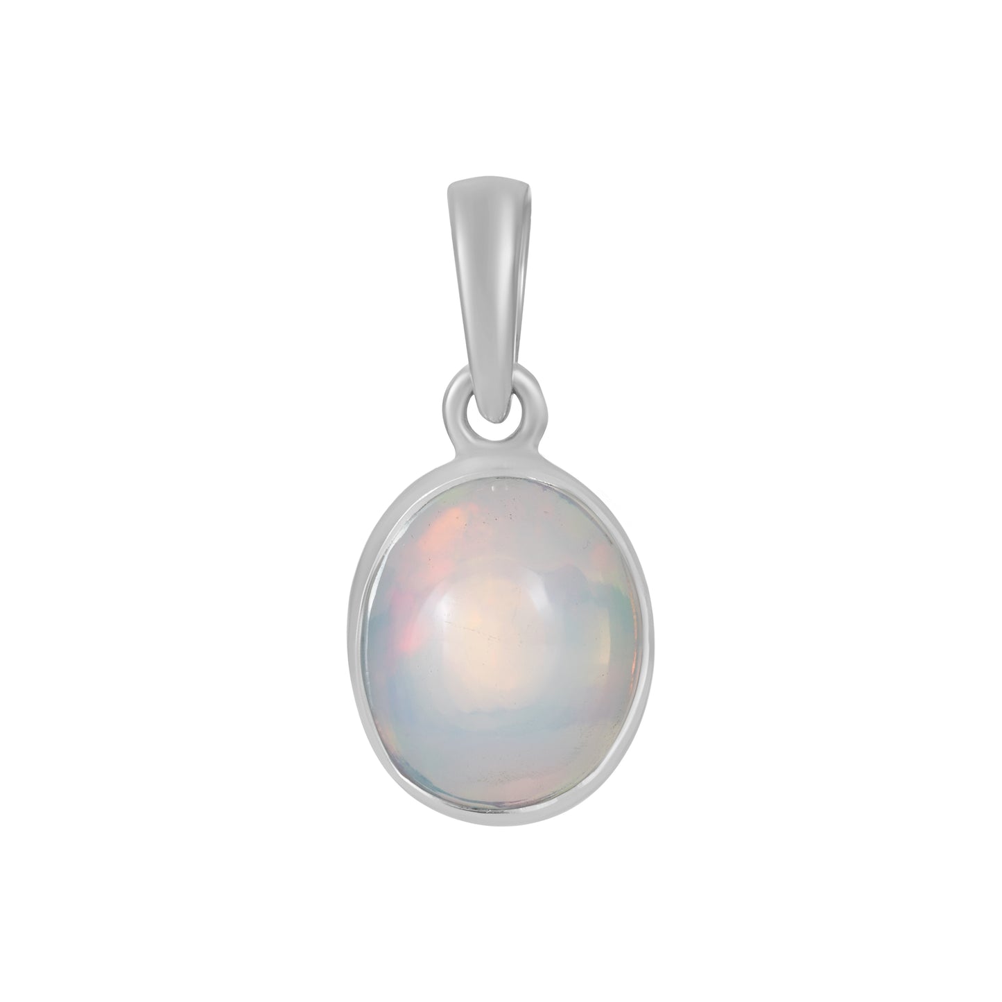 Sterling Silver Pendant Opal IGP-687