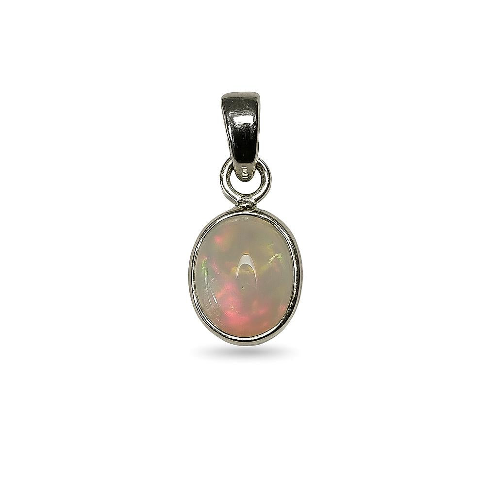 Sterling Silver Pendant Opal IGP-683