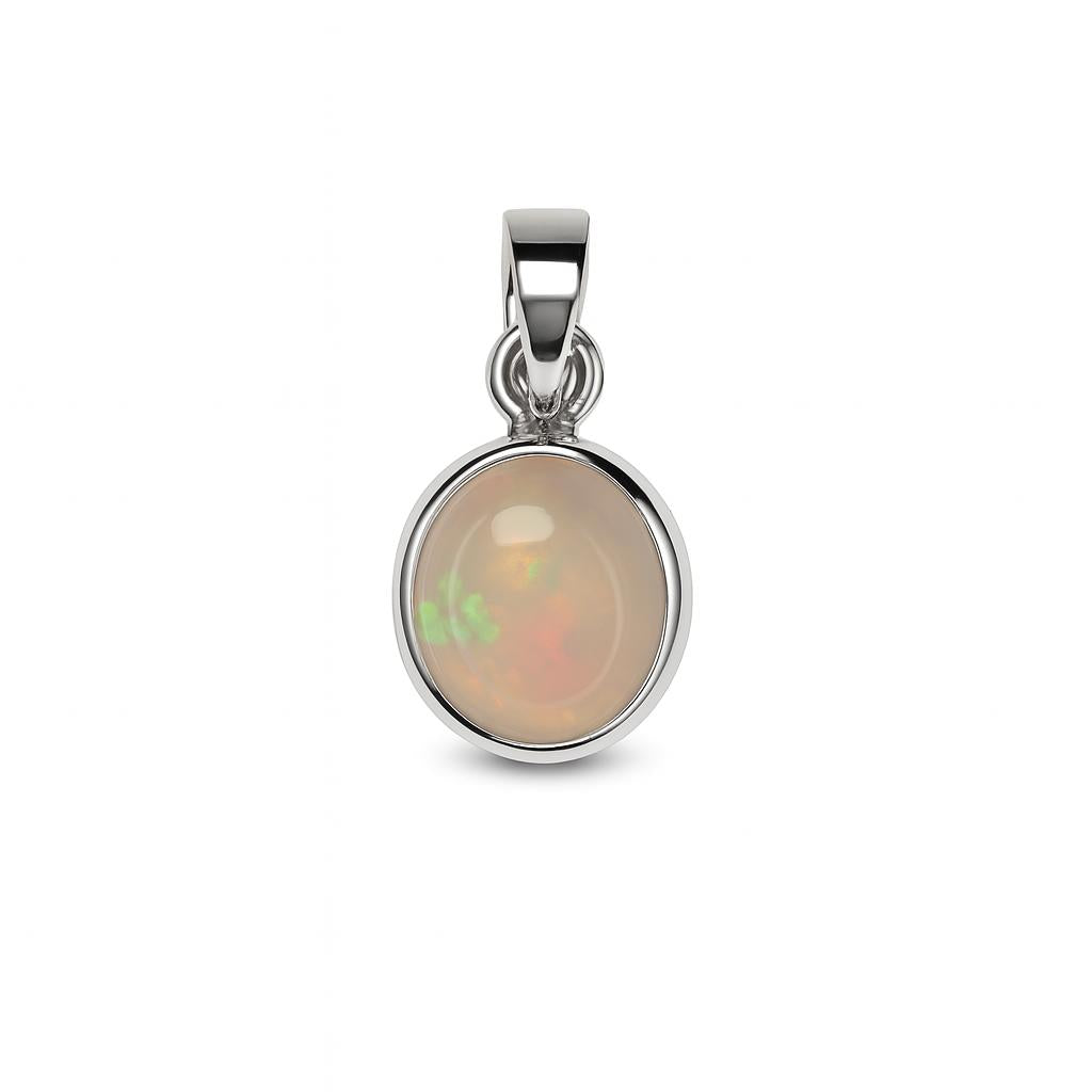 Sterling Silver Pendant Opal IGP-684