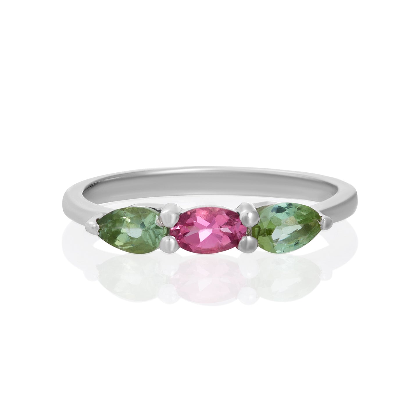 Sterling Silver Ring Tourmaline IGR-2964