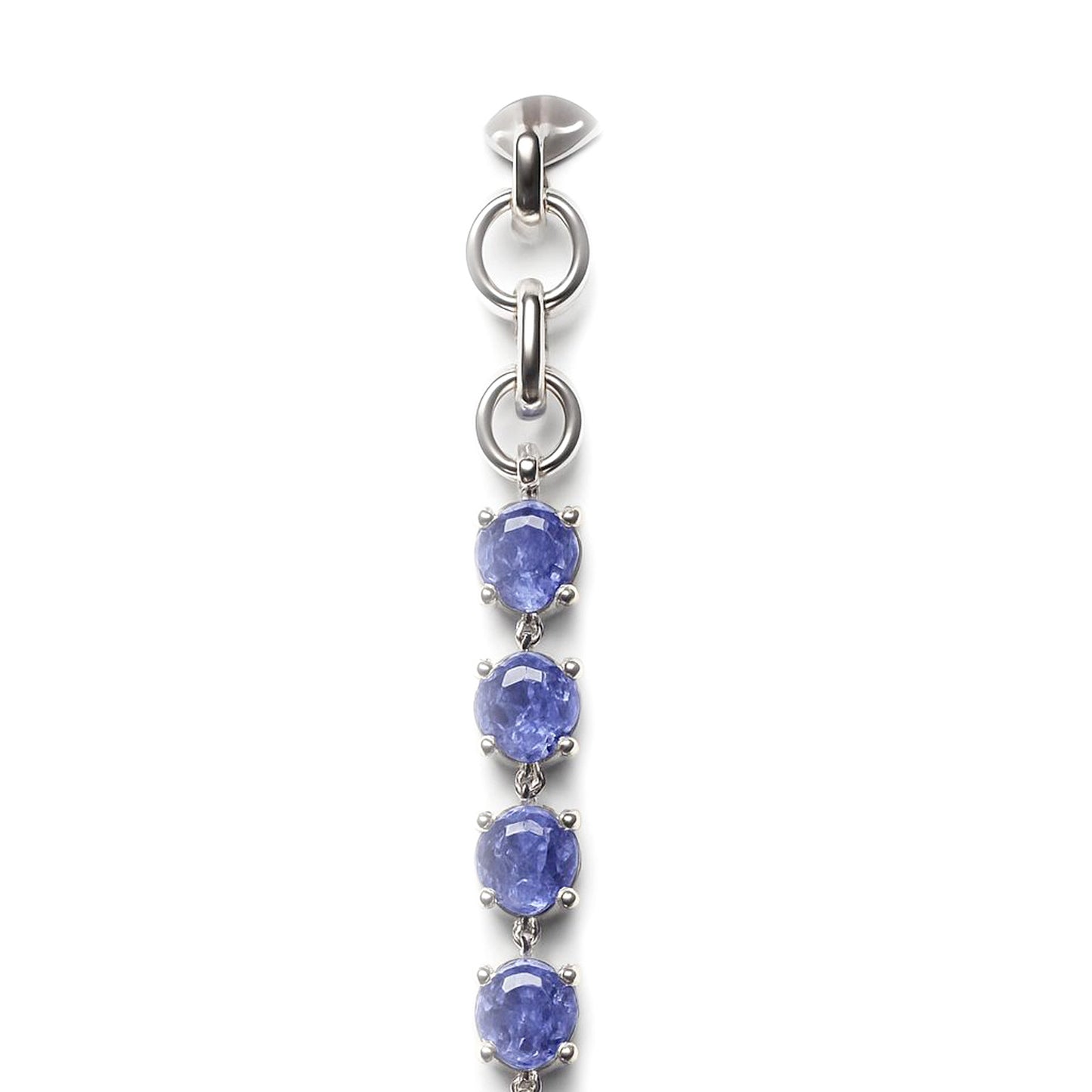 Sterling Silver Bracelet Tanzanite IGB-70