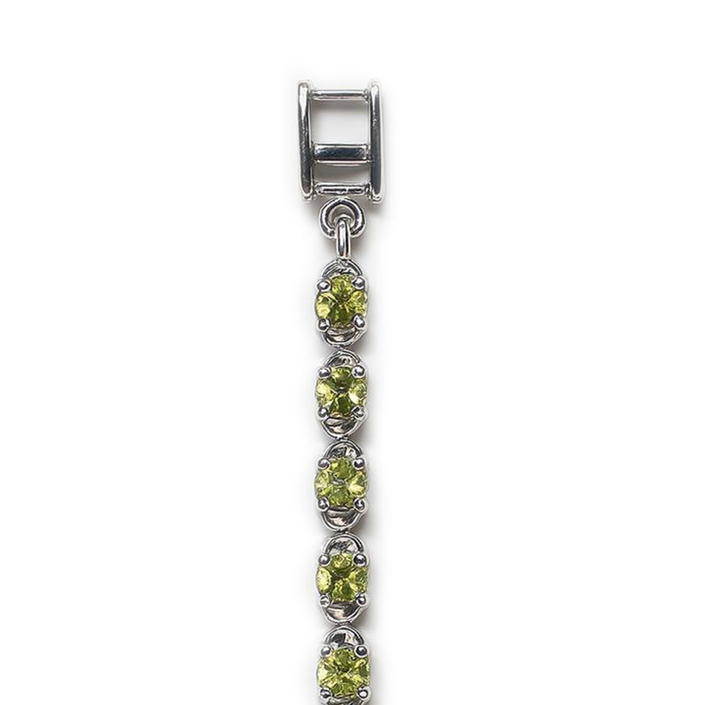 Sterling Silver Bracelet Peridot IGB-196
