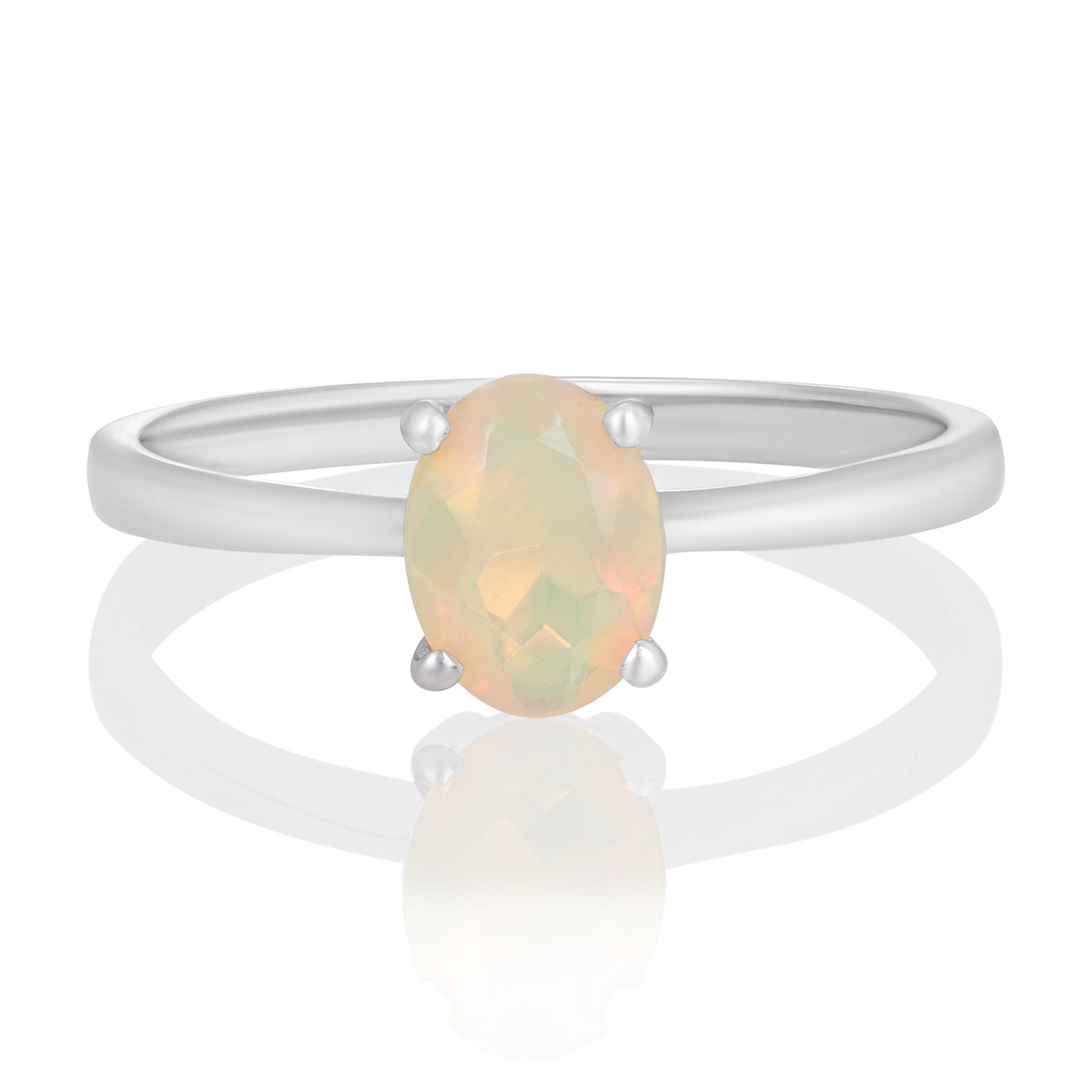 Sterling Silver Ring Opal IGR-2755 Size 7