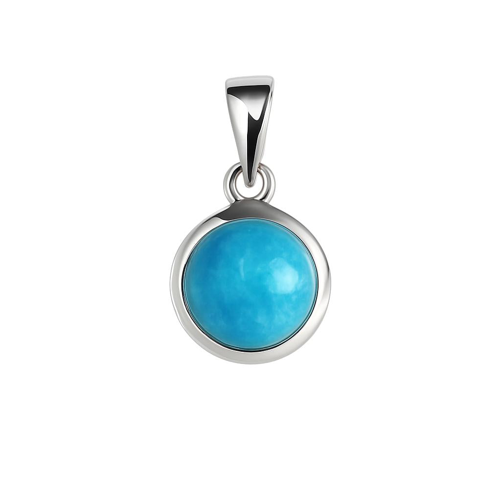 Sterling Silver Pendant Turquoise IGP-952