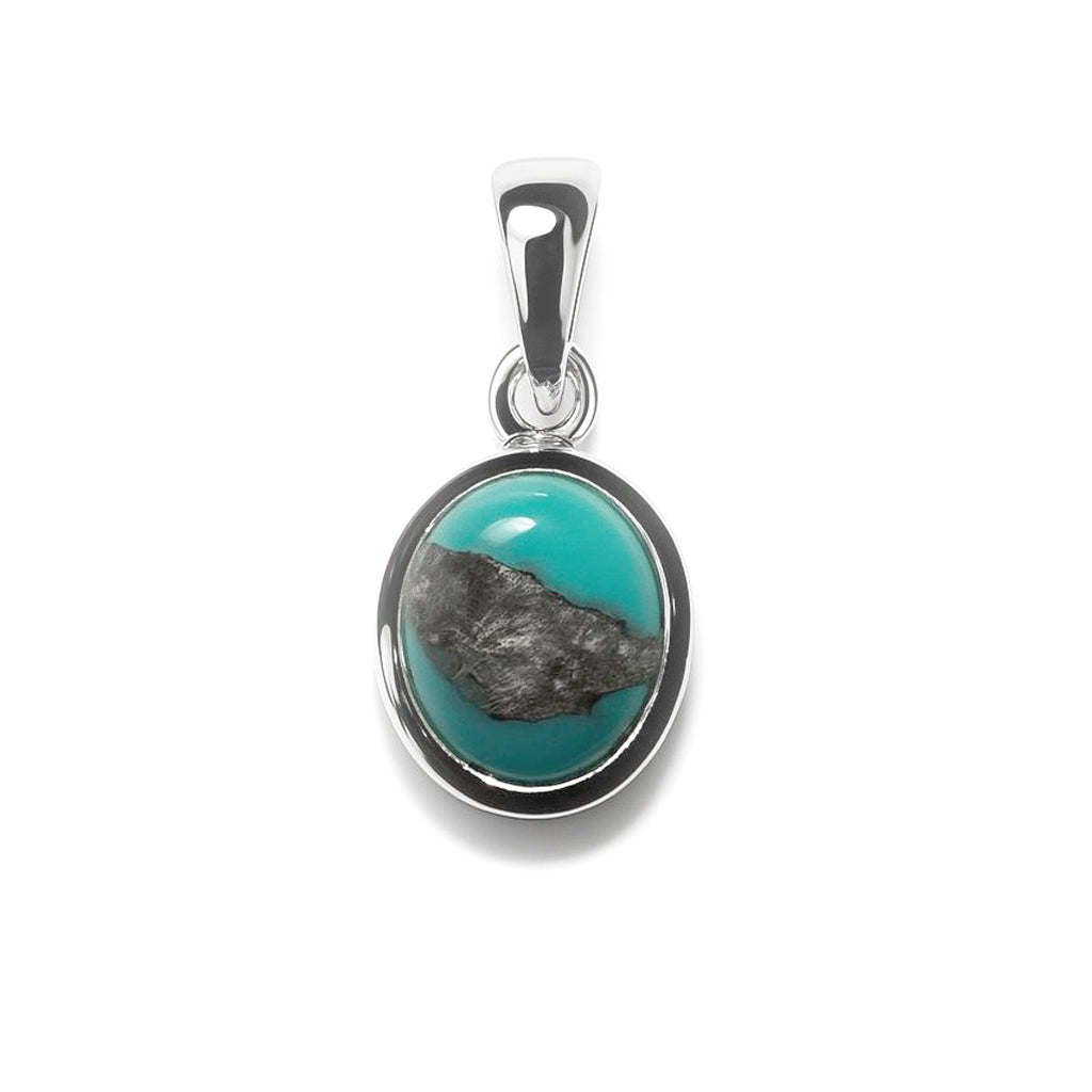 Sterling Silver Pendant Turquoise IGP-684