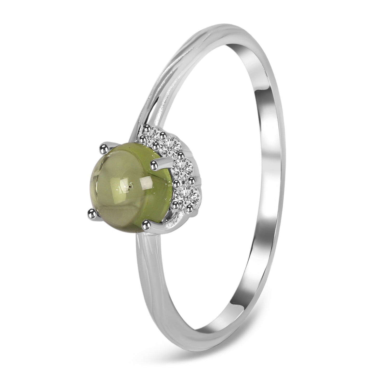 Sterling Silver Ring Peridot IGR-1932 Size 10